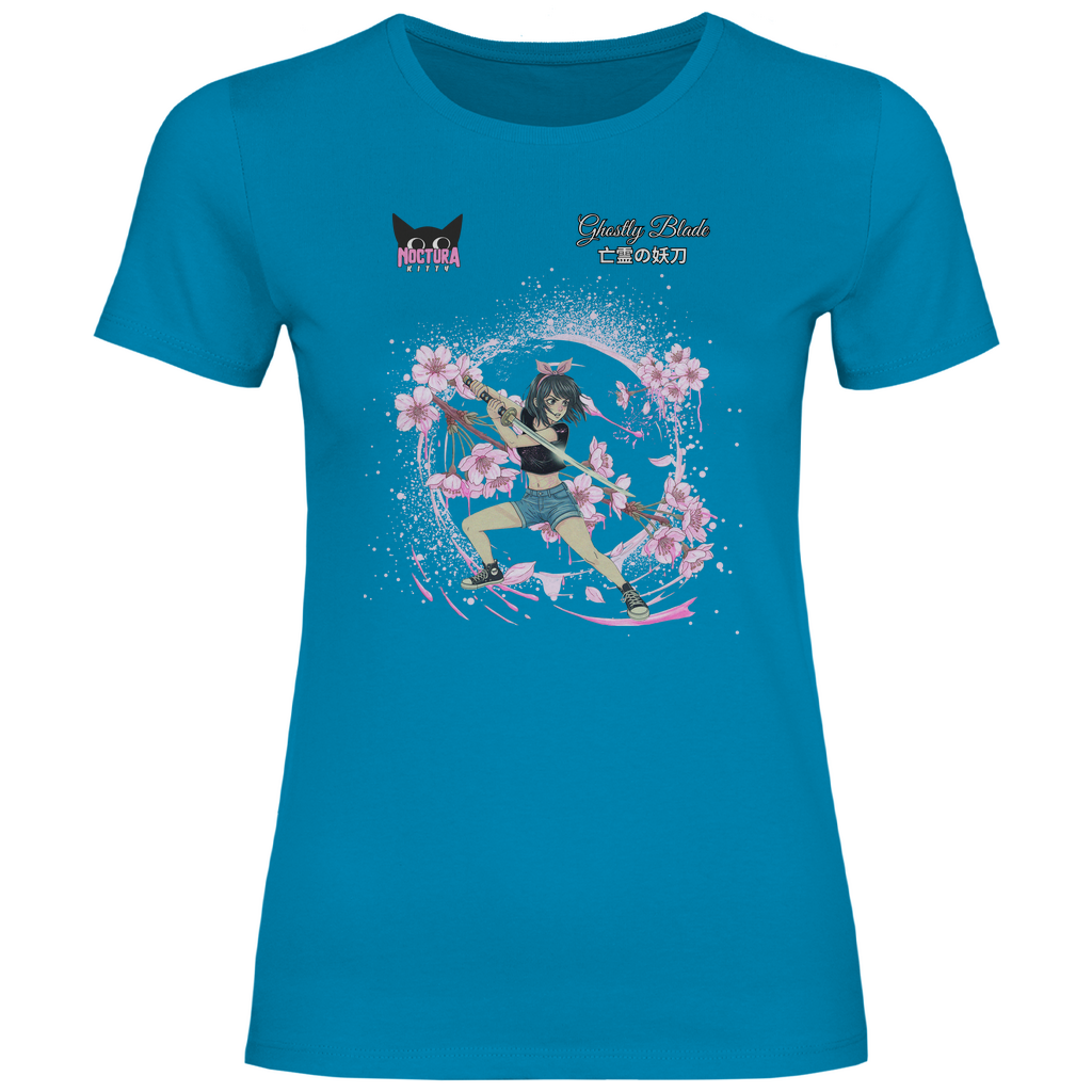 Girly T-Shirt "Ghostly Blade" Premium Edition