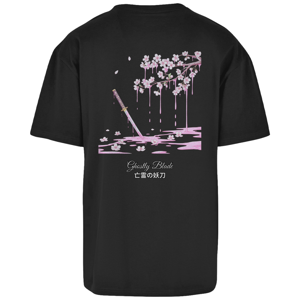 Unisex Oversize T-Shirt "Ghostly Blade" Premium Edition