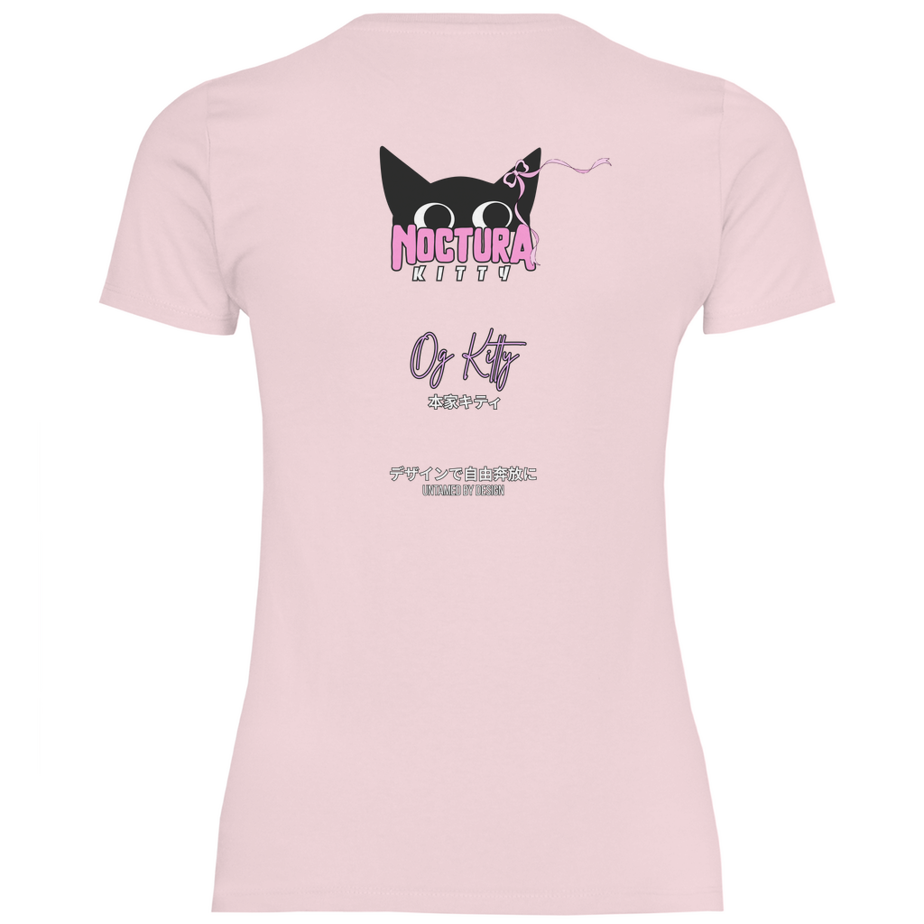 Girly T-Shirt "OG Kitty" Premium Ribbon Edition