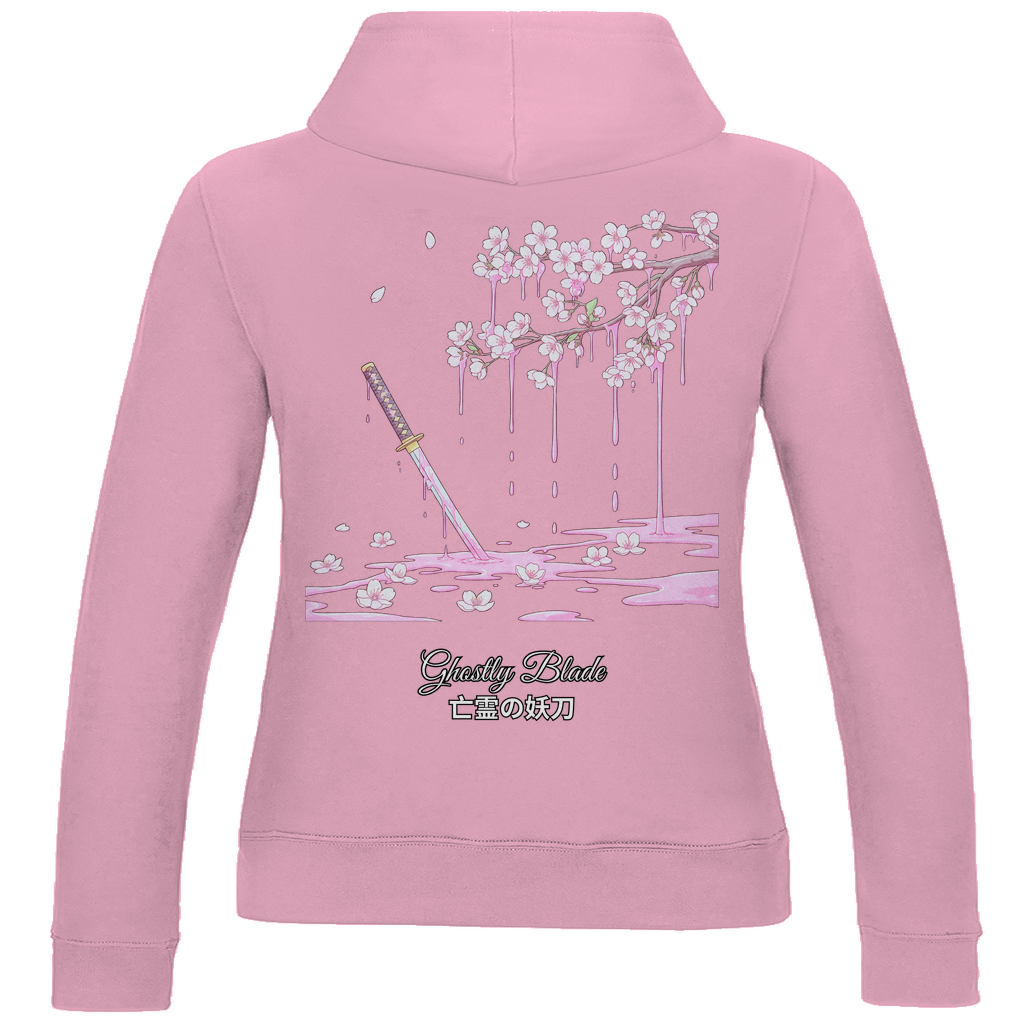 Damen Hoodie "Ghostly Blade" Premium Ribbon Edition
