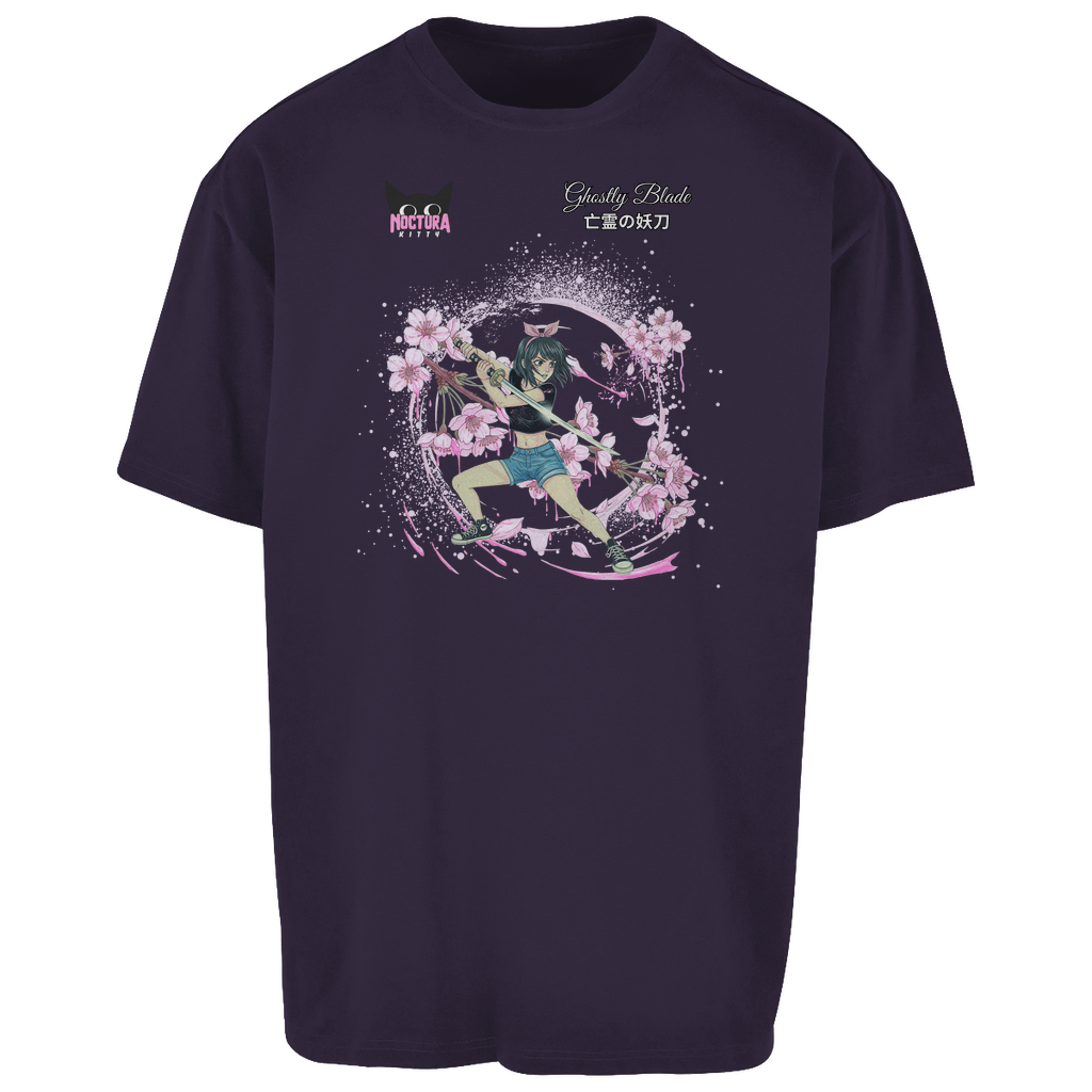 Unisex Oversize T-Shirt "Ghostly Blade" Premium Edition