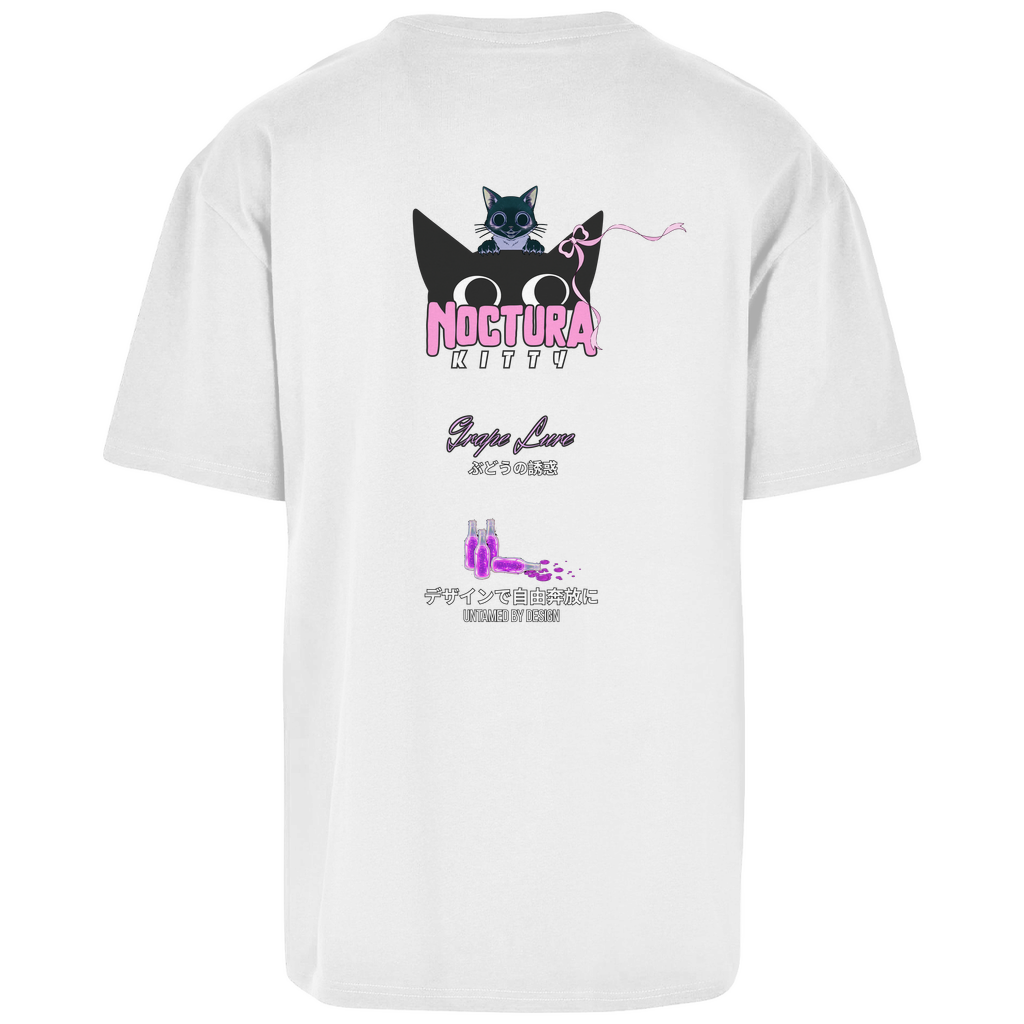 Unisex Oversize T-Shirt "Grape Lure" Premium Ribbon Edition