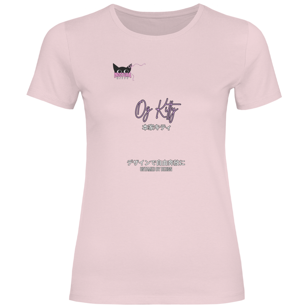 Girly T-Shirt "OG Kitty" Premium Ribbon Edition