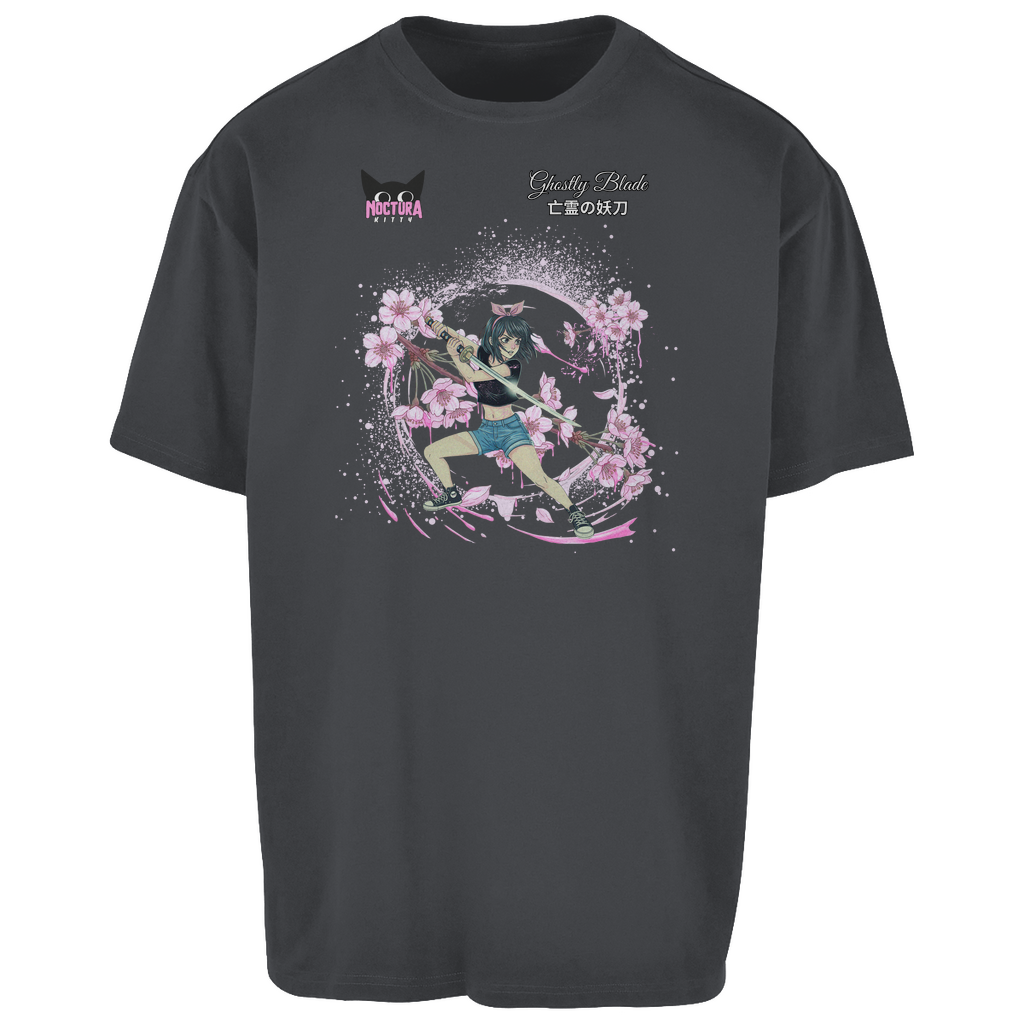 Unisex Oversize T-Shirt "Ghostly Blade" Premium Edition