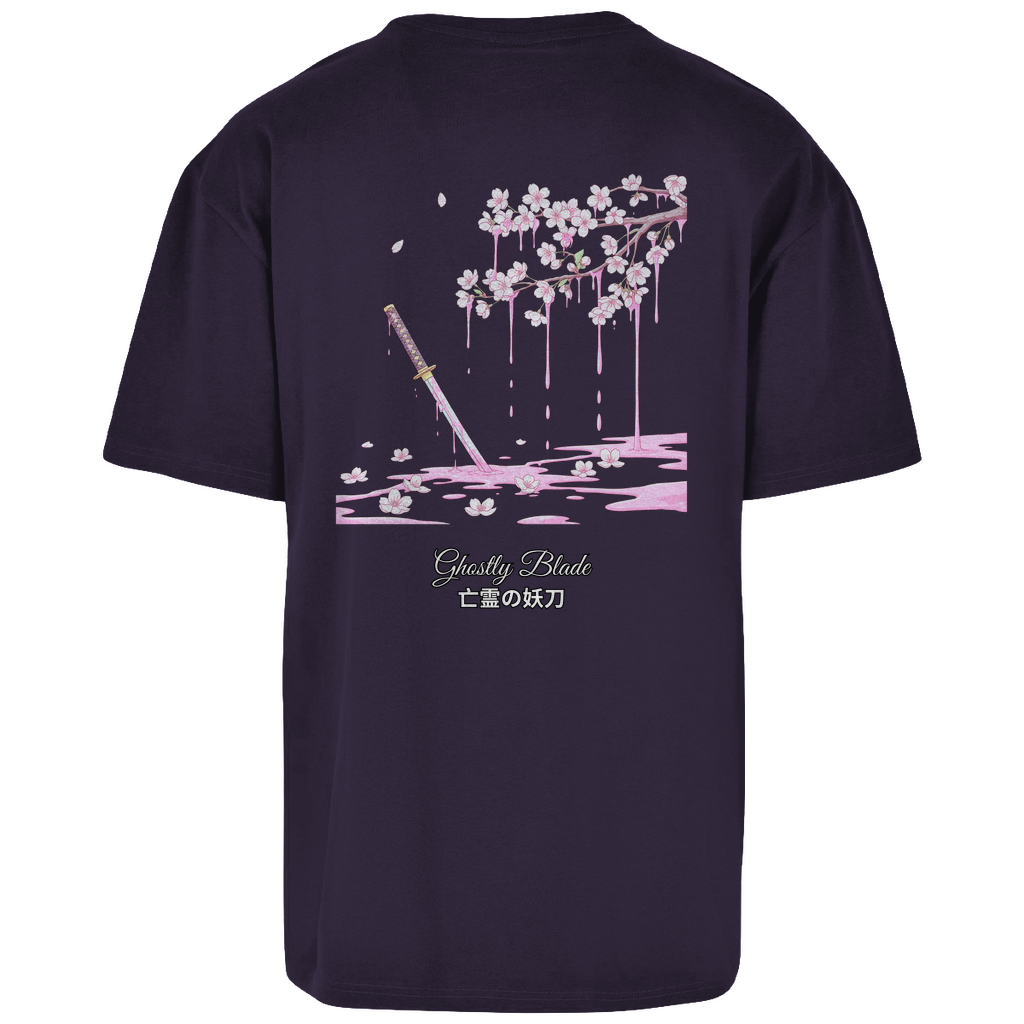Unisex Oversize T-Shirt "Ghostly Blade" Premium Edition