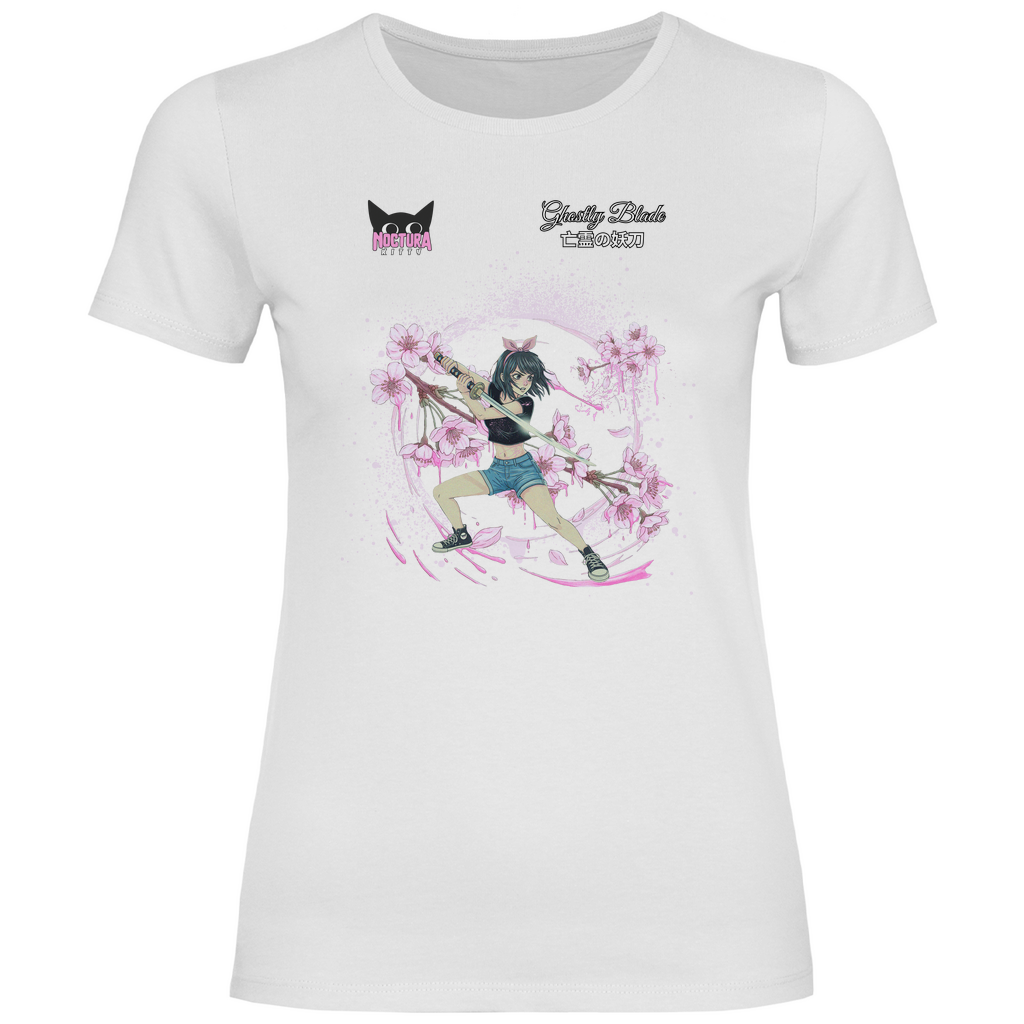 Girly T-Shirt "Ghostly Blade" Premium Edition