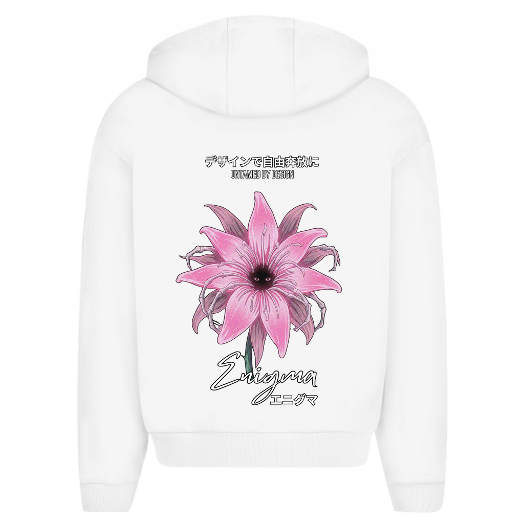 Unisex Oversize Zip Hoodie "Enigma" Premium Edition