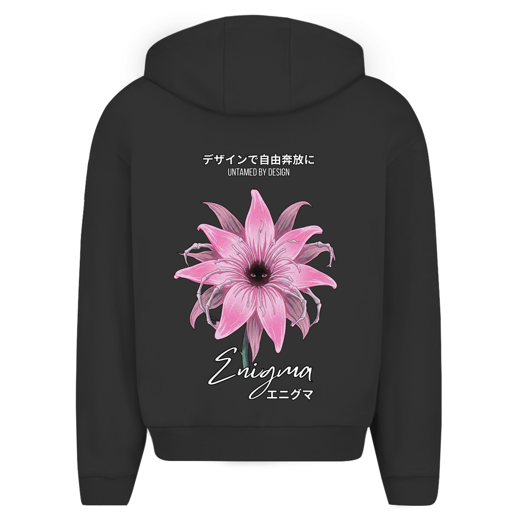 Unisex Oversize Zip Hoodie "Enigma" Premium Edition