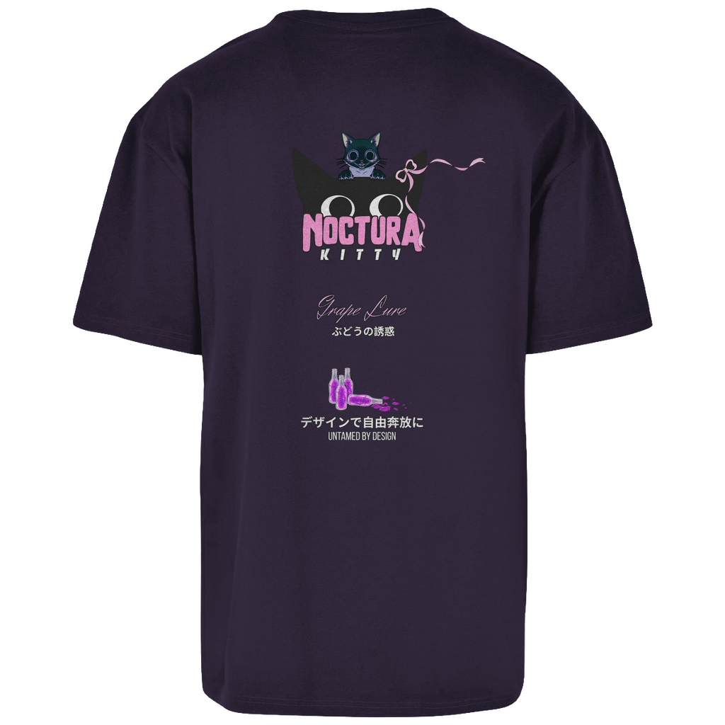 Unisex Oversize T-Shirt "Grape Lure" Premium Ribbon Edition