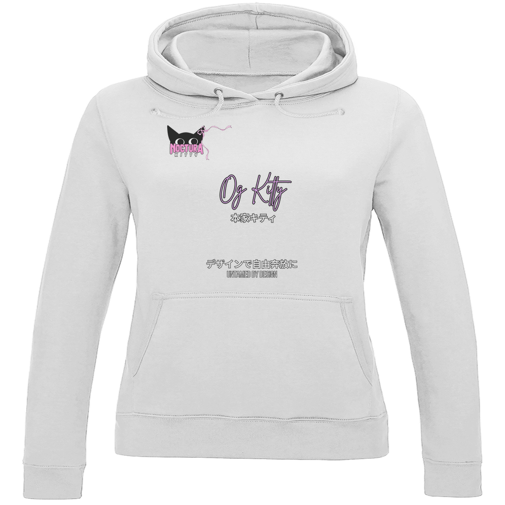 Damen Hoodie "OG Kitty" Premium Ribbon Edition