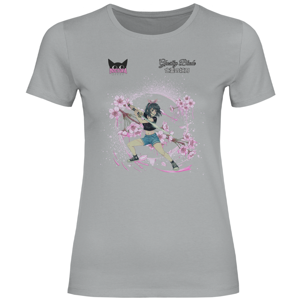 Girly T-Shirt "Ghostly Blade" Premium Edition
