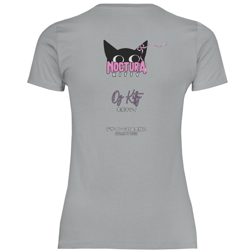 Girly T-Shirt "OG Kitty" Premium Ribbon Edition
