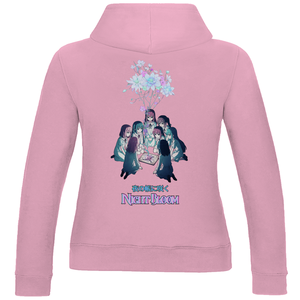 Damen Hoodie "Night Bloom" Premium Ribbon Edition