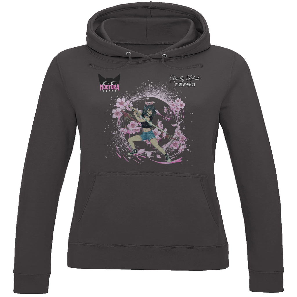 Damen Hoodie "Ghostly Blade" Premium Edition