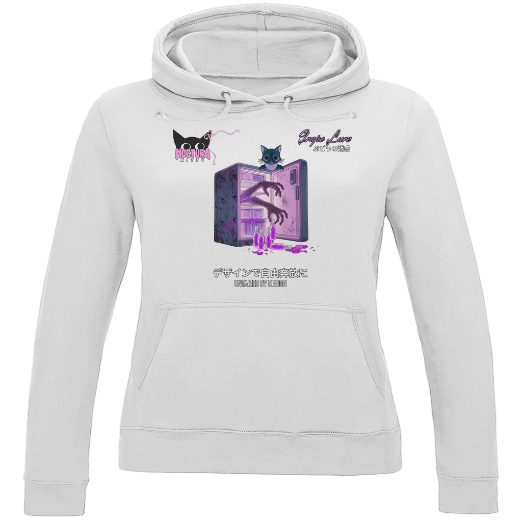 Damen Hoodie "Grape Lure" Premium Ribbon Edition