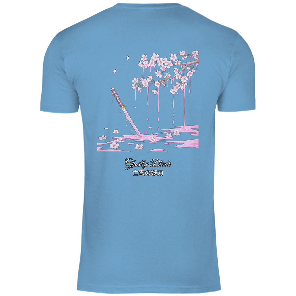 Herren T-Shirt "Ghostly Blade" Premium Ribbon Edition