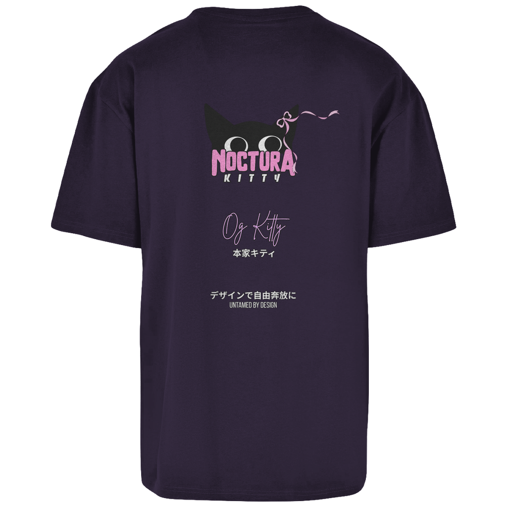 Unisex Oversize T-Shirt "OG Kitty"  Premium Ribbon Edition