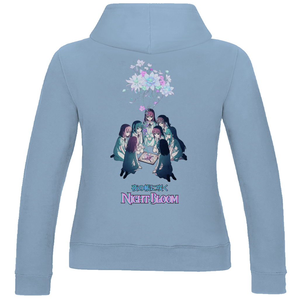 Damen Hoodie "Night Bloom" Premium Ribbon Edition