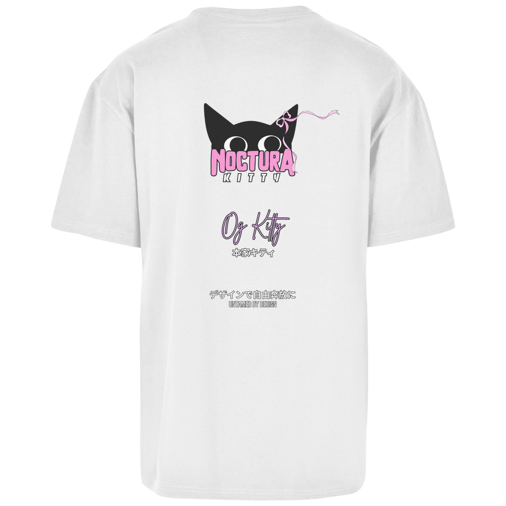 Unisex Oversize T-Shirt "OG Kitty"  Premium Ribbon Edition