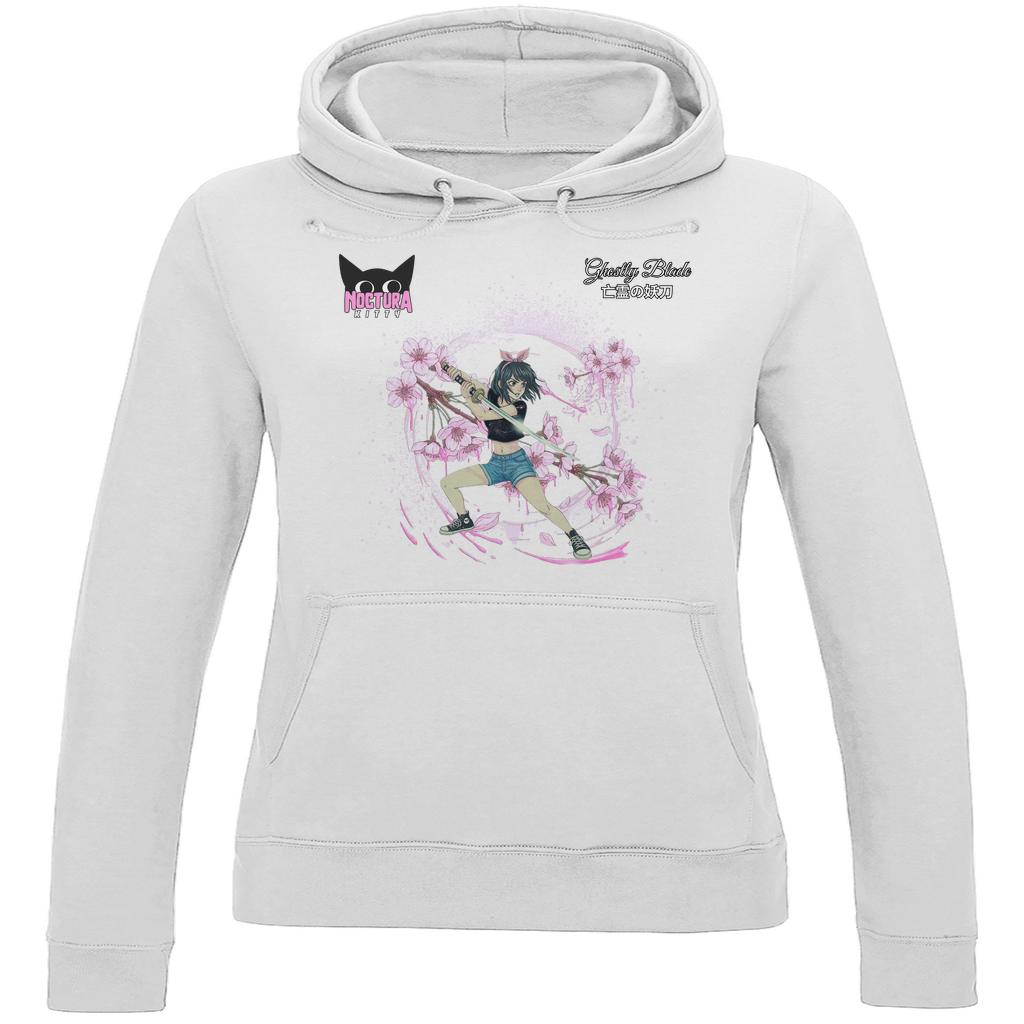 Damen Hoodie "Ghostly Blade" Premium Edition