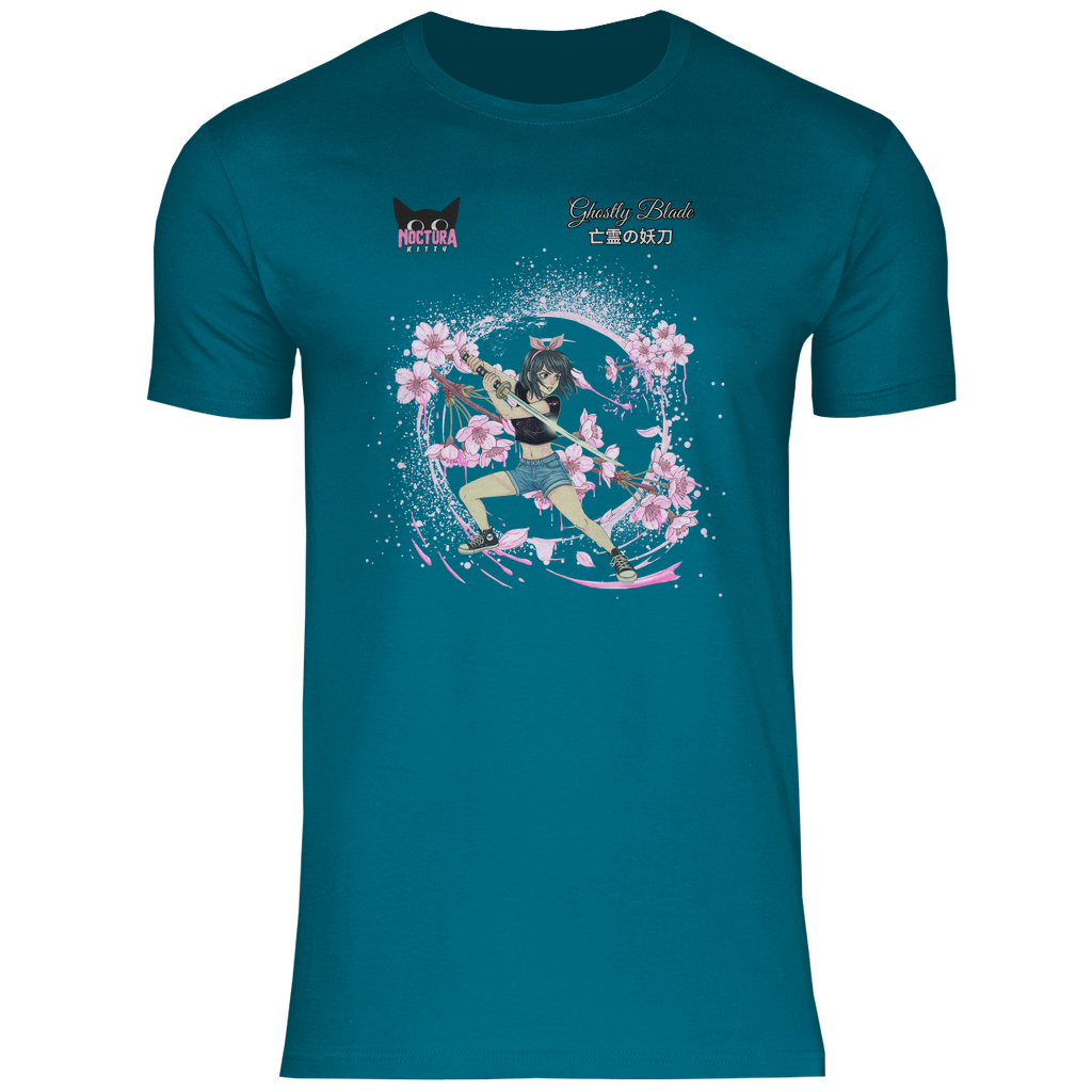 Herren T-Shirt "Ghostly Blade" Premium Edition