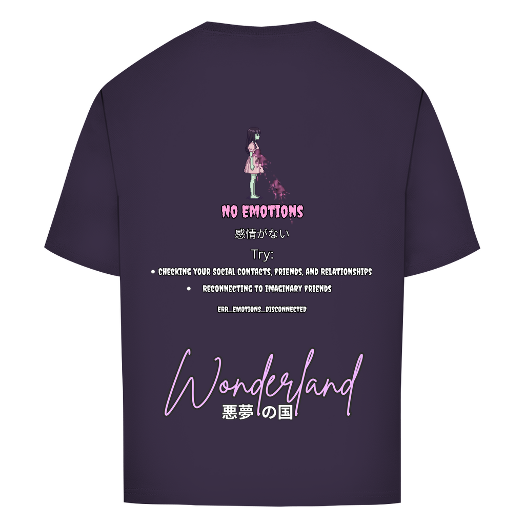 Unisex Oversize T-Shirt "Wonderland"  Premium  Edition
