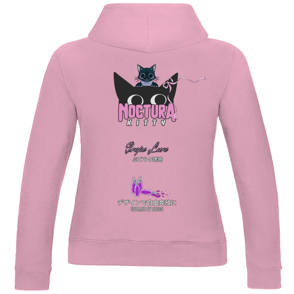 Damen Hoodie "Grape Lure" Premium Ribbon Edition