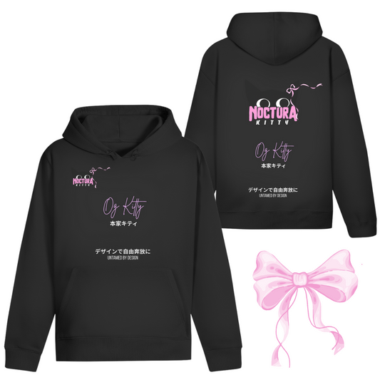 Unisex Hoodie "OG Kitty" Premium Ribbon  Edition