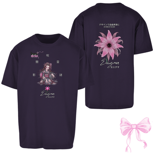 Unisex Oversize T-Shirt "Enigma"  Premium Ribbon Edition
