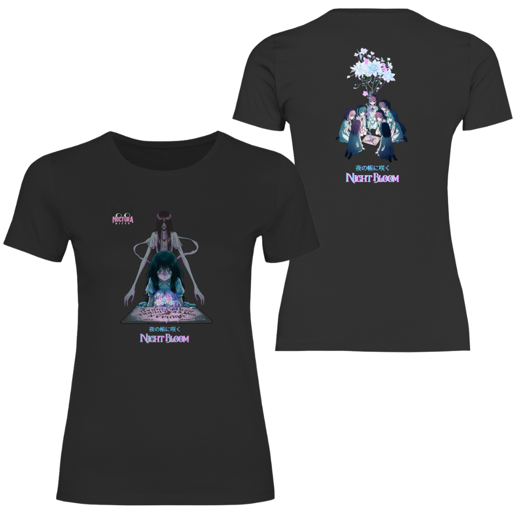 Girly T-Shirt "Night Bloom" Premium Edition