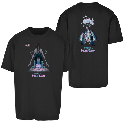 Unisex Oversize T-Shirt "Night Bloom"  Premium  Edition