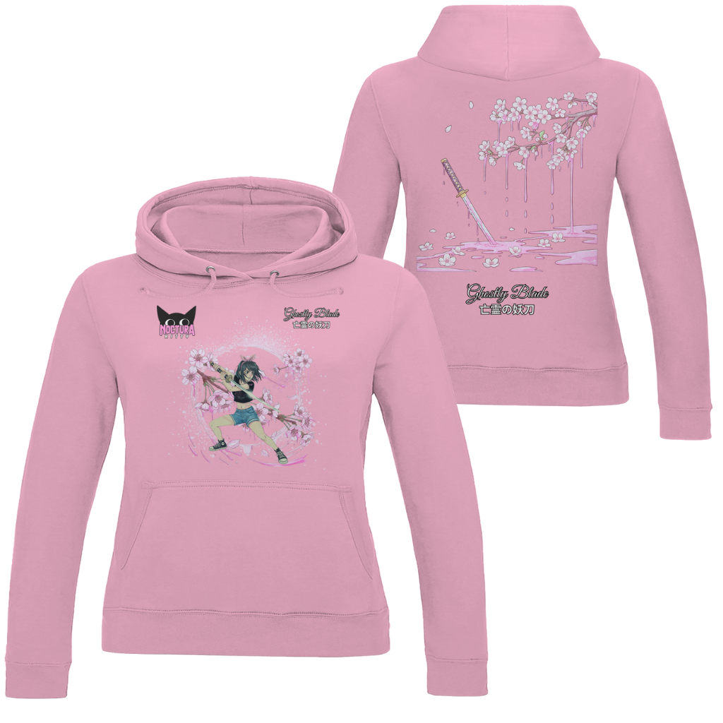Damen Hoodie "Ghostly Blade" Premium Edition