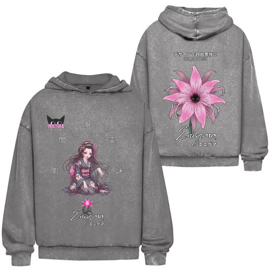 Unisex Oversize Hoodie Washed "Enigma" Premium  Edition