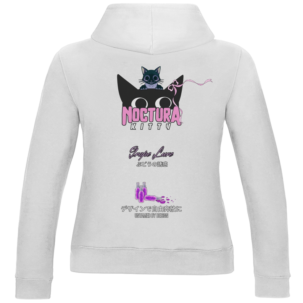 Damen Hoodie "Grape Lure" Premium Ribbon Edition
