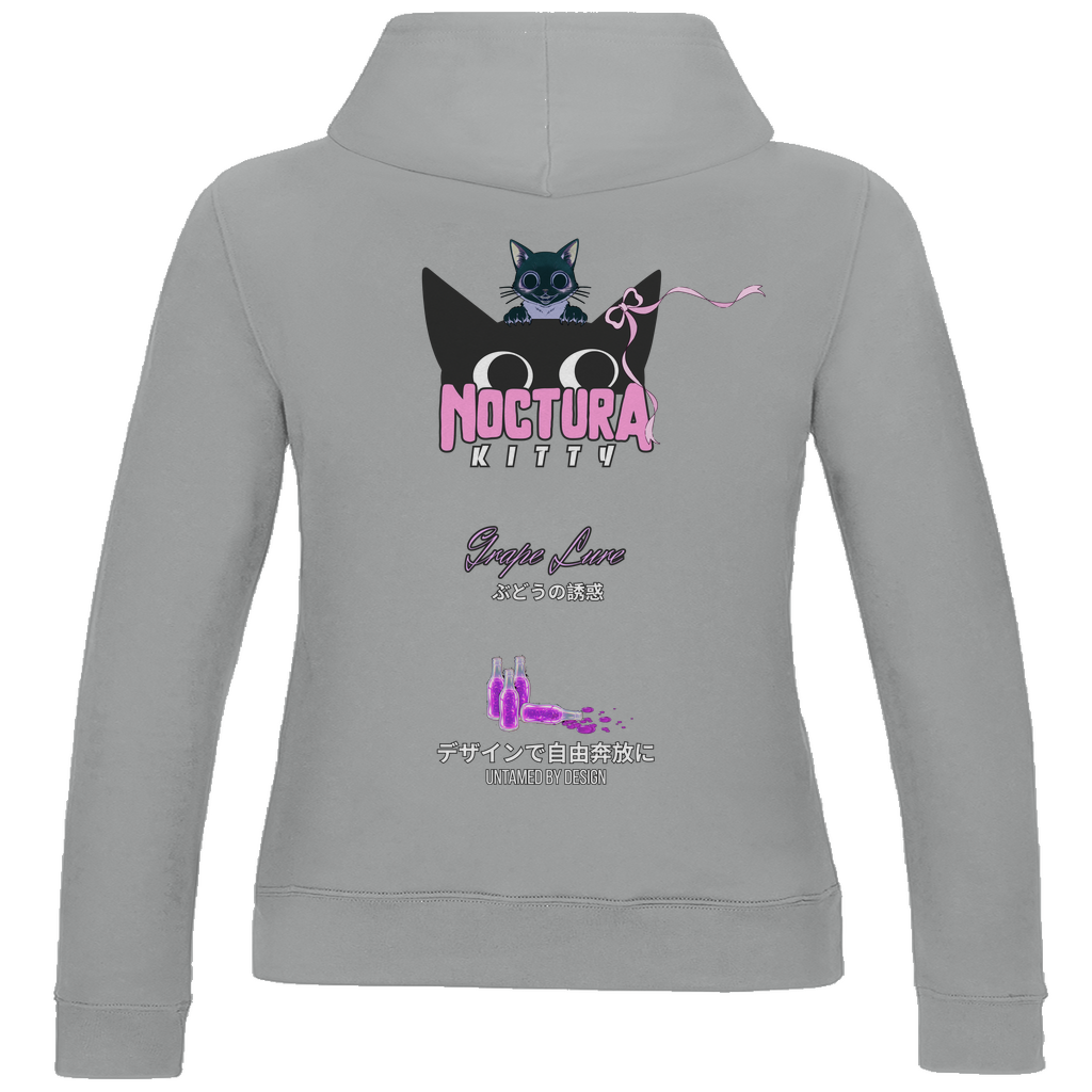 Damen Hoodie "Grape Lure" Premium Ribbon Edition