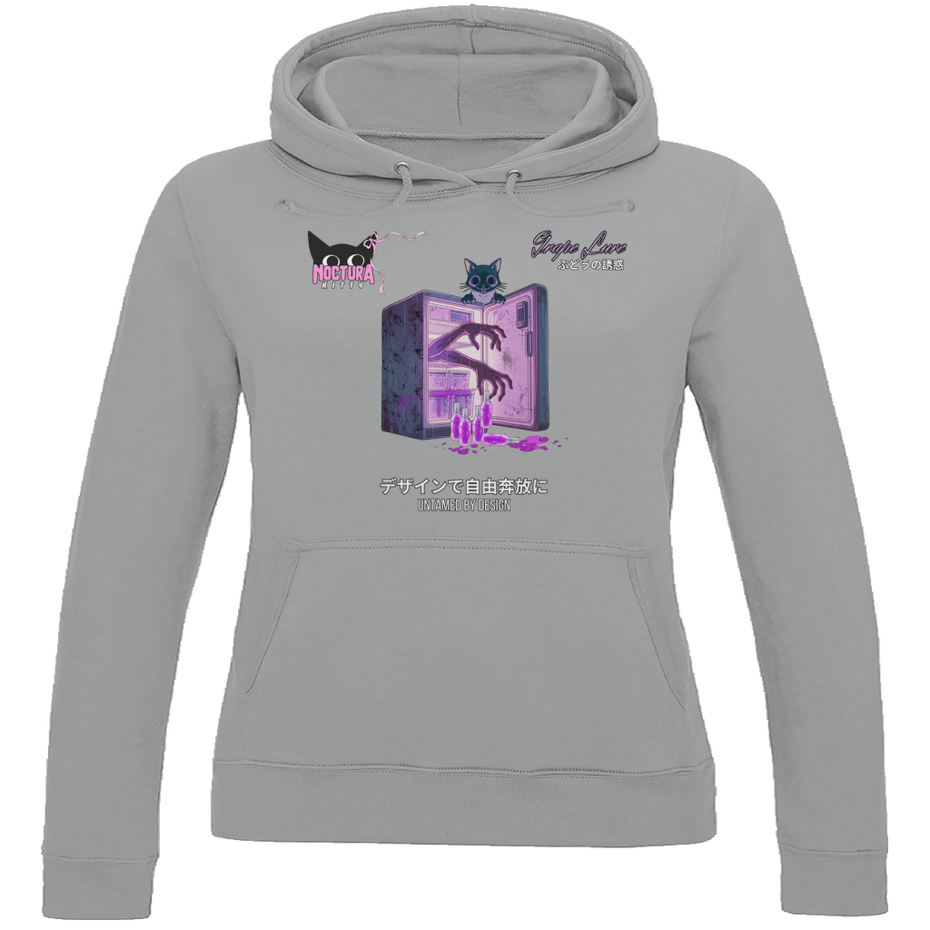 Damen Hoodie "Grape Lure" Premium Ribbon Edition