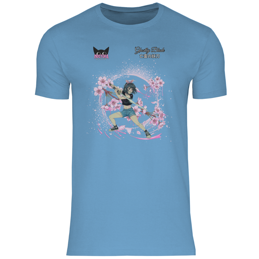 Herren T-Shirt "Ghostly Blade" Premium Edition