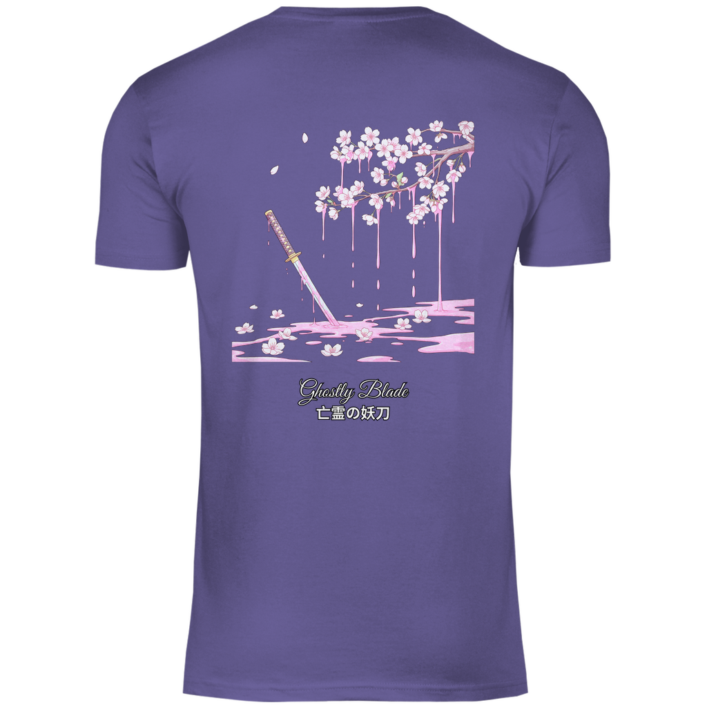 Herren T-Shirt "Ghostly Blade" Premium Ribbon Edition