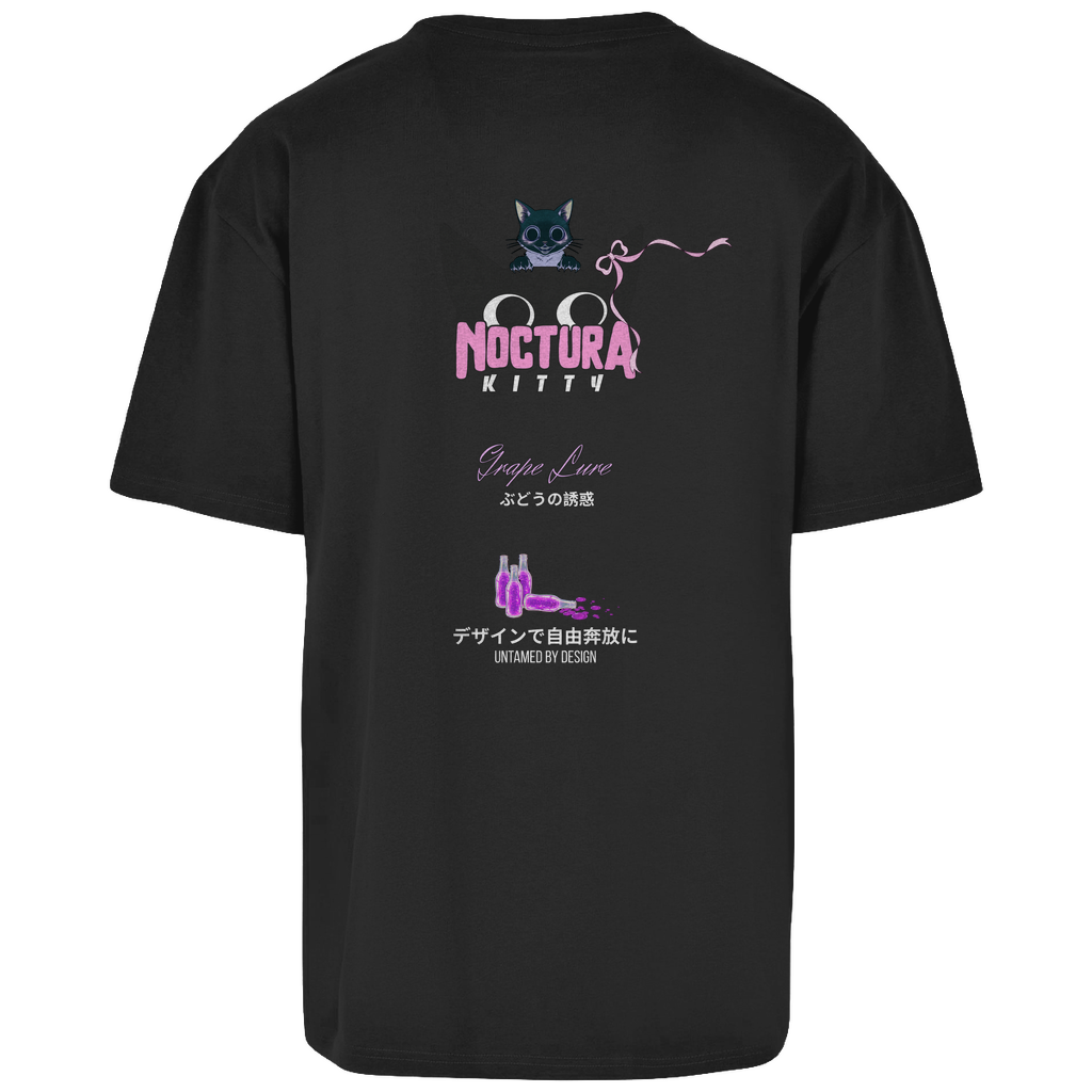 Unisex Oversize T-Shirt "Grape Lure"  Premium Ribbon  Edition