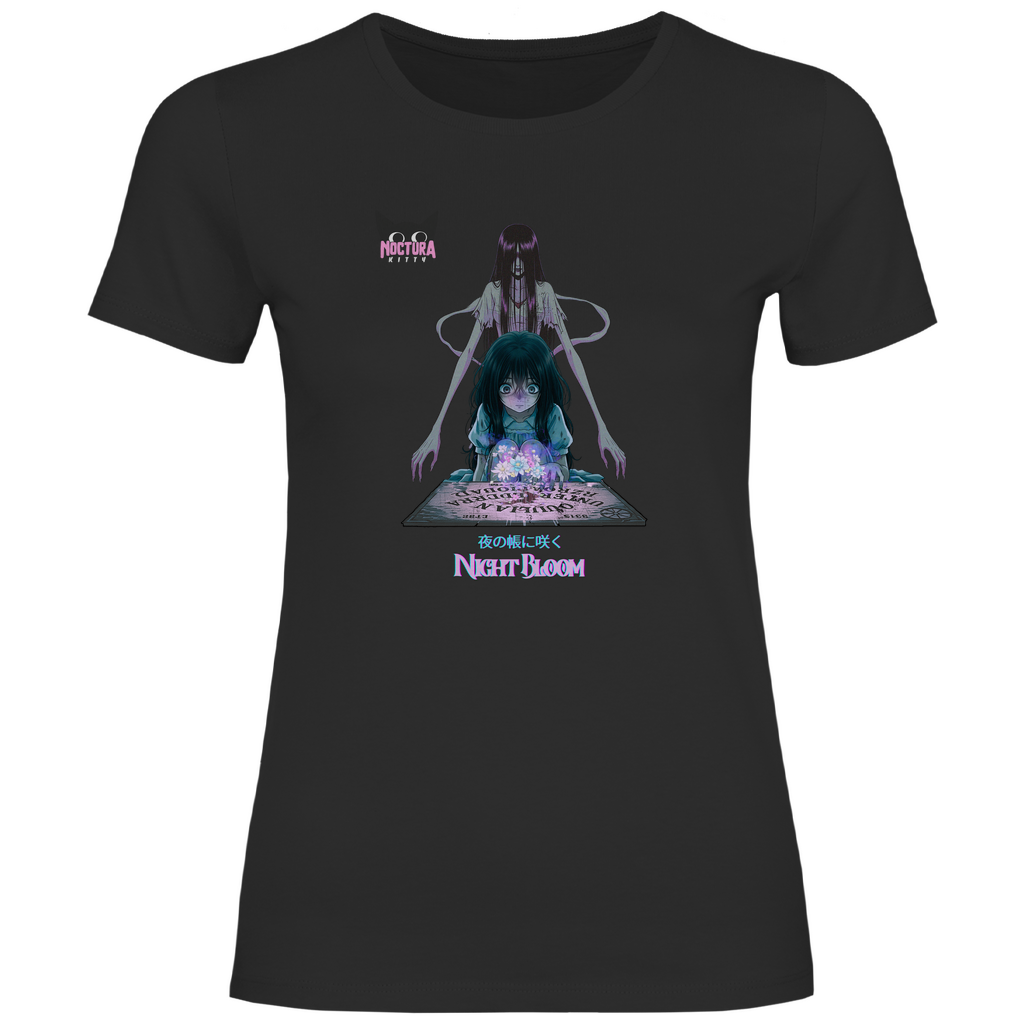 Girly T-Shirt "Night Bloom" Premium Edition