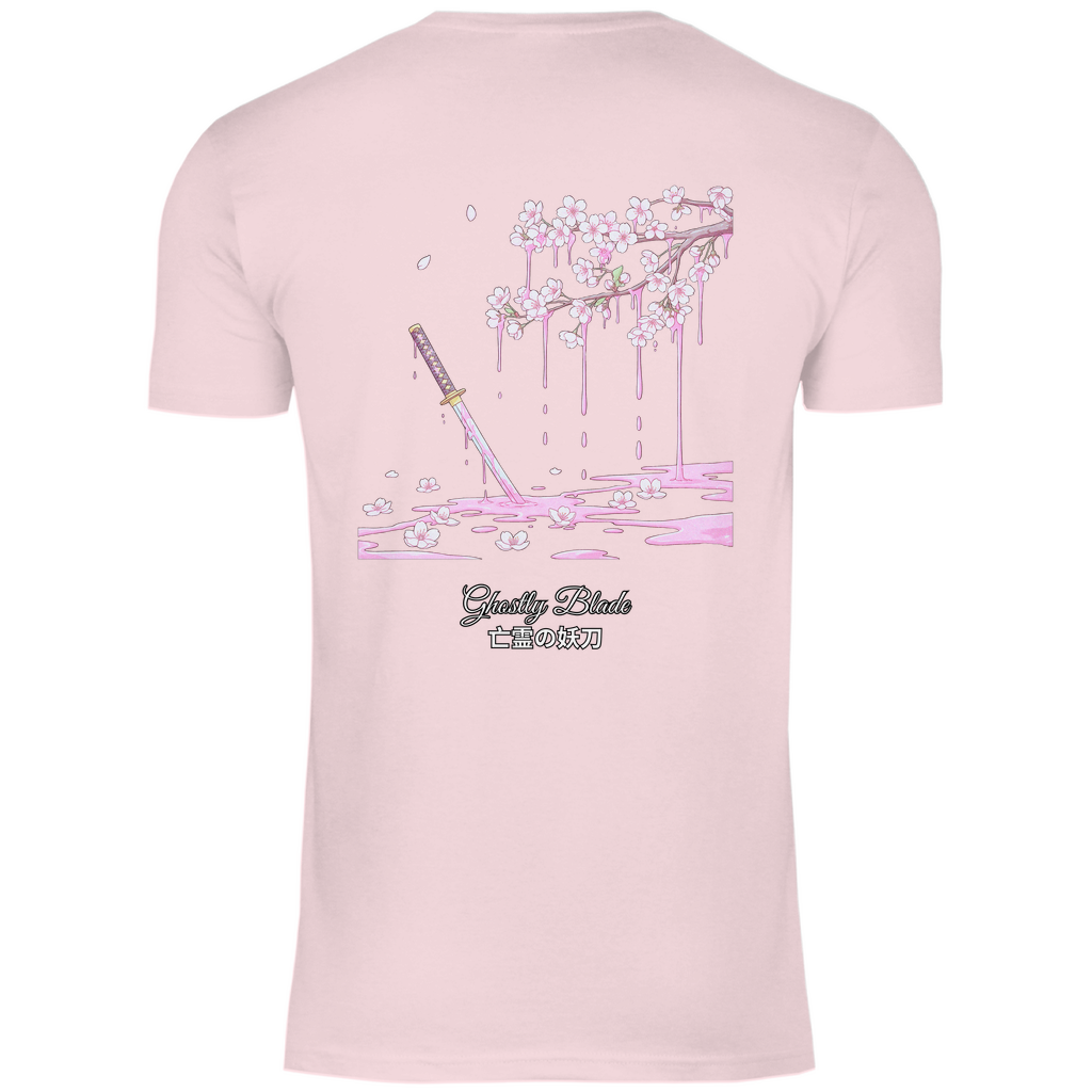 Herren T-Shirt "Ghostly Blade" Premium Ribbon Edition